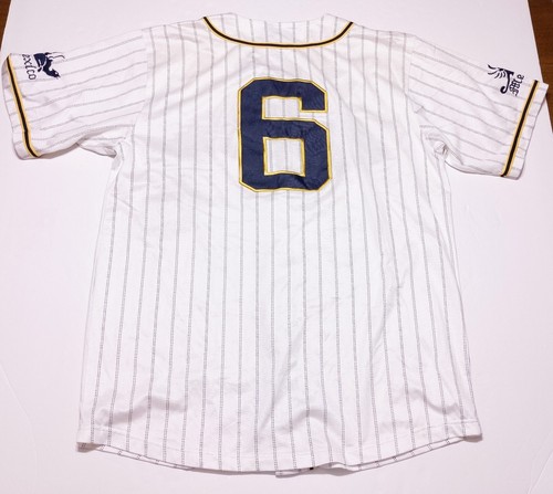 Vintage Corona Cerveza Beer Mexico Baseball Jersey Calhoun Sportswear Large L - Picture 10 of 10