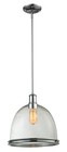 Mason 1-Light Pendant Light In Chrome