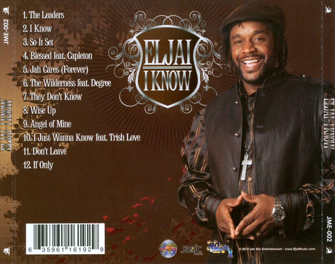 Ree様 ELJAI - I KNOW NEW CD 635961161929| eBay