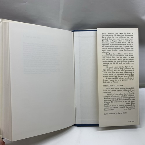 LAUGHABLE LOVES, Stories by Milan Kundera - 1st/1st UK, 1978 in DJ. #035 - Picture 13 of 18