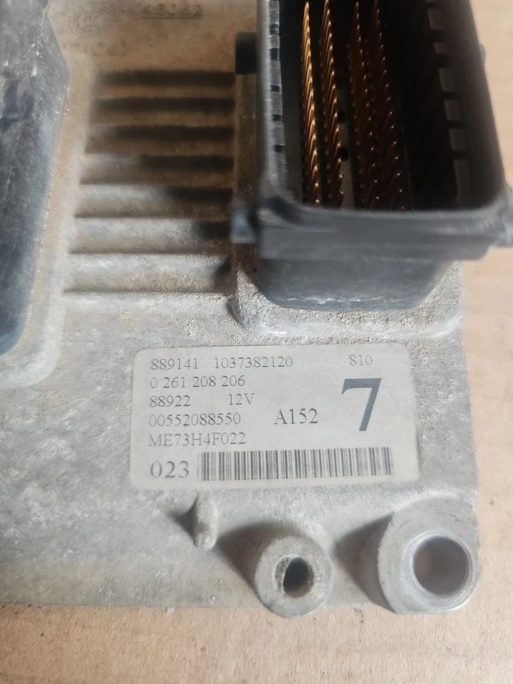 CENTRALINA BOSCH 0261208206 ME73H4F022 FIAT IDEA  - Immagine 2 di 3