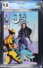 Jeff the Land Shark #3 Luciano Vecchio "Uncanny X-Men #288" Homage Cover CGC 9.8