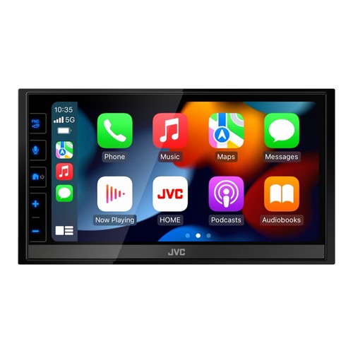 JVC In-Dash Double DIN Stereo Receiver, 4x 6.5" 2-Way Coaxial 300 Watt Speakers - Bild 6 von 6