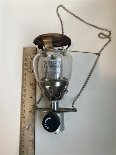 Schott Suprax Glass / Germany /Propane lantern - Picture 3 of 6