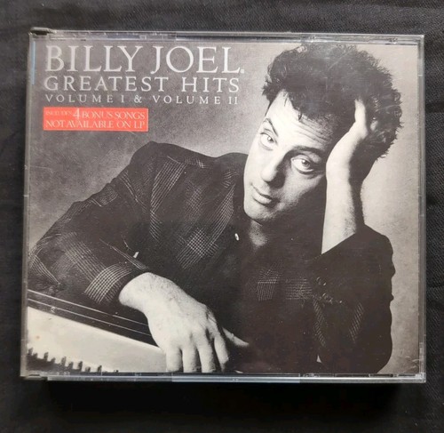 Billy Joel-Greatest hits-Rare 1st issue no bar code Double Fat Box CD 1985 K197 - Imagen 1 de 7