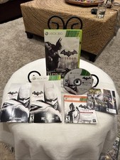 Batman: Arkham City (Microsoft Xbox 360, 2011) CIB! W/ Manual & All Inserts Fun!