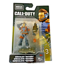 2018 Call of Duty Mega Construx Specialist Battery Mini Figure Series 3 NEW