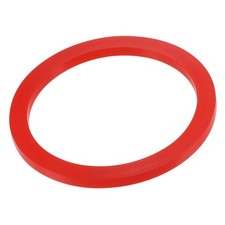 Silicone Flat Rubber Washer 4 Inch DN100 Red Gasket 5 Pack