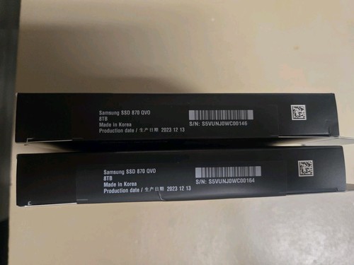 Samsung 870 QVO 8TB SATA III 2,5" SSD MZ-77Q8T0B/AM MZ-77Q8T0 Neu Versiegelt - Bild 3 von 5