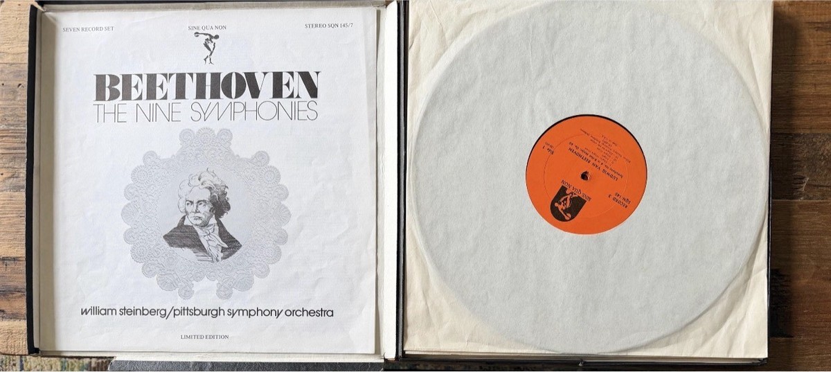 Beethoven: The Nine Symphonies 7-LP Limited Edition Box Set | eBay