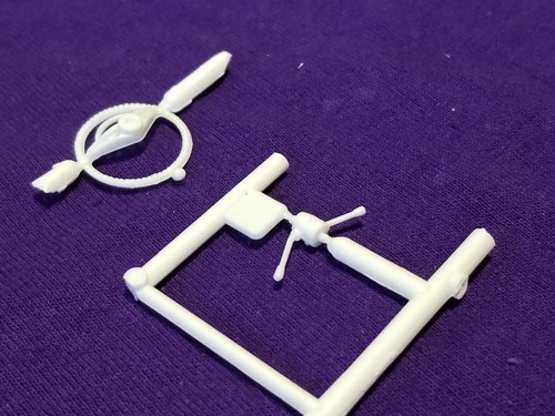 59 Chevy Impala STEERING WHEEL COLUMN from Revell 1:25 Model Kit 1959 Chevrolet - Picture 6 of 9