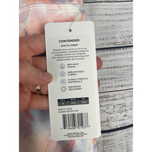 Marika Yoga Liz Tank Top Lotus Crossover Zen Capri Legging Workout Set NEW Med - Picture 15 of 16