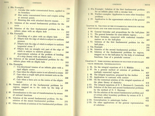 SOME BASIC PROBLEMS OF THE MATHEMATICAL THEORY OF ELASTICITY by MUSKHELISHVILI - Foto 7 di 17