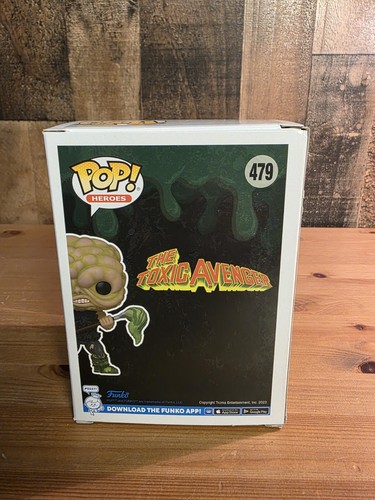 Funko Toxic Avenger #479 2023 NYCC Glow In The Dark 2023 Fall Convention LTD ED - Picture 5 of 6