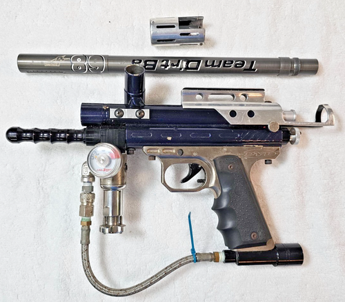 Custom WGP Mod. Autococker .68 Marker DYE Frame ANS Gen-X2 Reg Dirt BA Barrel - Picture 2 of 9