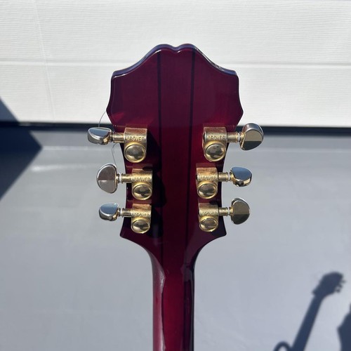 Epiphone Sheraton II Pro Semi-Hollow E-Gitarre Weinrot Coil Tap Japan - Bild 9 von 20