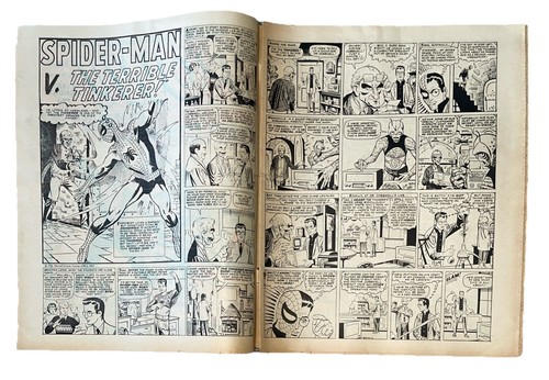 Vintage POW Comic Magazine No 4, 11th February 1976 Spider Man Trapped - Picture 2 of 4