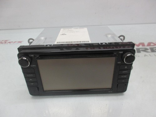TOYOTA C-HR STEREO/HEAD UNIT HEAD UNIT W/ DISPLAY UNIT, 6.1IN TOUCHSCREEN, GEN 1