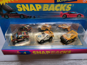 Vintage Galoob 1989 Micro Machines Snap Backs #4 Mondial Sierra F-40 6433 NEW
