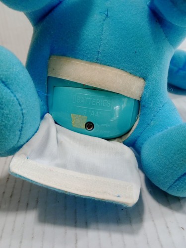 Blue’s Clues Puppy Dog, Bounce With Me Blue 9" Plush, 2000 Fisher Price - Picture 11 of 13