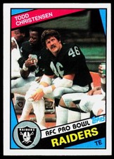 1984 Topps #105 Todd Christensen