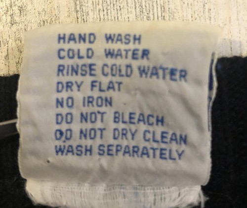 vtg 80s Extra Touch Black Pullover Sweater Sz XL (42) 3/4 Raglan Sleeve Pocket - Picture 11 of 11