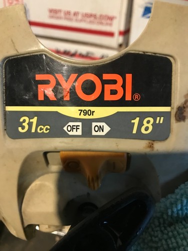 RYOBI 790R 31CC Grass Trimmer AIR BOX FILTER COVER LID MUFFLER COVER - Picture 5 of 5