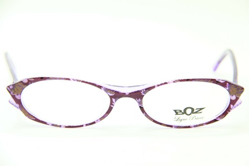 BRAND NEW BOZ-JF REY RIKITA 7273 PURPLE FLORAL EYEGLASSES AUTHENTIC FRAME Rx ! - Picture 2 of 3