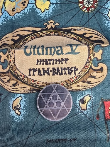 ULTIMA V Warriors Of Destiny - Amiga - Origin - RPG Fantasy Game 1988 Complete - Picture 19 of 21