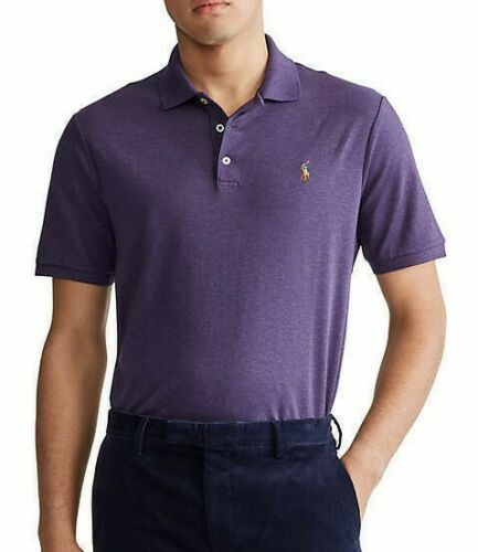 Polo Ralph Lauren Classic Fit Interlock Polo Dark Purple Size XL ...