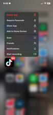 Apple iPhone 12 WITH TIKTOK DOWNLOADED .