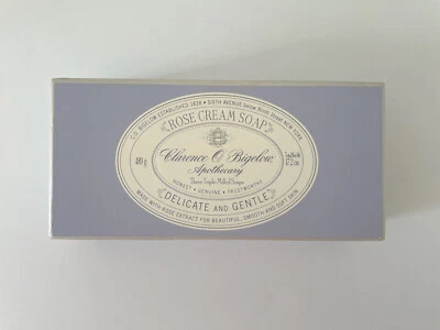 C.O. Bigelow Apothecary Rose Cream Soaps Delicate & Gentle 17.2 oz NEW SET RARE - Image 1 of 4