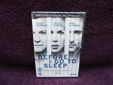 Before I Go to Sleep DVD (2013) Nicole Kidman, Colin Firth, Brand New And Sealed