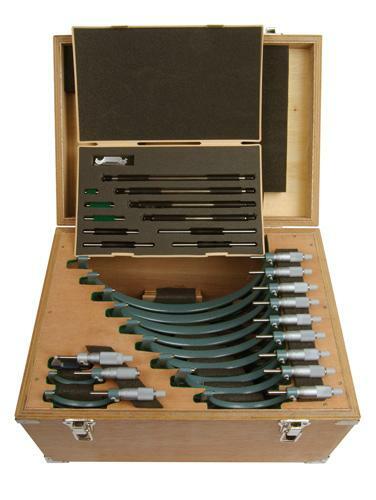 Mitutoyo 103-908-40 Outside Micrometer Set 0-12" Range .0001" Resolution - Picture 1 of 1