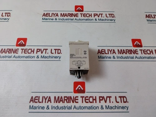 Omron H3BF-8 Relay Timer 0-5 Sec 100/110/120VAC 50/60Hz