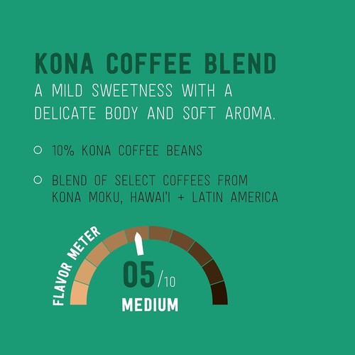 Happy Belly -Med. Roast Coffee Pods, Kona Blend use with Keurig 2.0 K-Cup 100 C - Picture 3 of 11