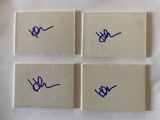 Harrison Ingram Signed Rookie Index Card Basketball North Carolina UNC Spurs NBA