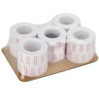 10 Rolls 6000 Pieces Label Paper Refill - Mx-5500 Price Gun Labeller Us Shipping