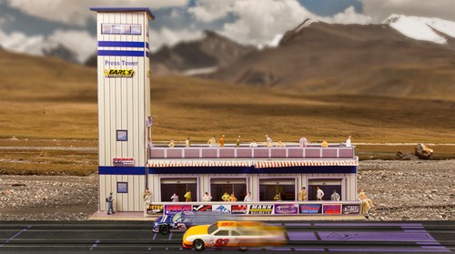 1:64 Scale Slot Car Photo Real Press Media Tower fits Aurora, AFX HotWheels - Picture 2 of 12