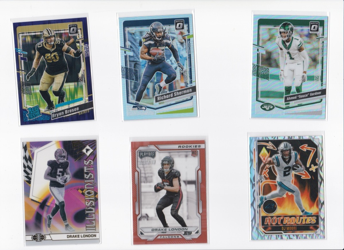 AHMAD GARDNER 2023 DONRUSS OPTIC FOOTBALL SILVER PRIZM PARALLEL