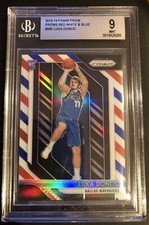 2018-19 Luka Doncic Red White & Blue Prizm Rookie