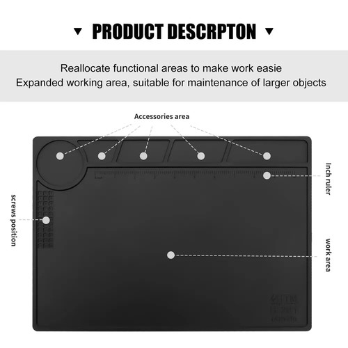 Heat Insulation Pad Soldering Working Mat Repair Platform for Soldering Station - Picture 11 of 18