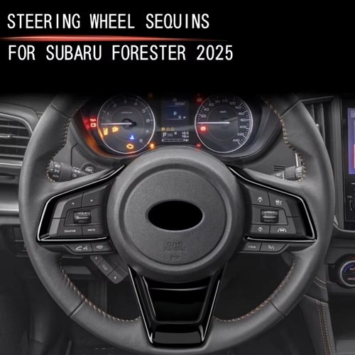 Car Steering Wheel Button Frame Cover Trim Sticker For Subaru Forester 2024-2025 - Bild 2 von 16