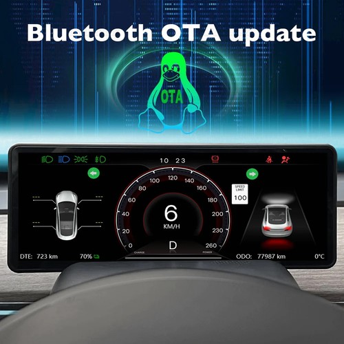 6.2'' LCD Instrument Cluster Dashboard Panel Head Up Display For Tesla Model 3 Y - Picture 4 of 9