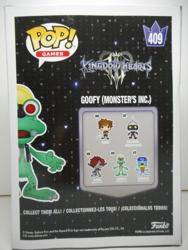 Funko Pop Kingdom Hearts III 3 Goofy (Monster's Inc.) Vinyl Figure - Bild 2 von 2
