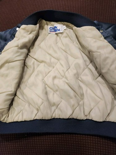 Dallas Cowboys NFL Football Satin Bomber Jacket Kids Small 6-7 Vintage Boys - Picture 4 of 12