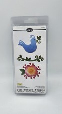Sizzix 3 Dies Bird Flower Vine Set 657997 Medium NEW