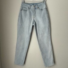 Old Navy High Rise Curvy Og Straight Light Wash Jeans Size 4