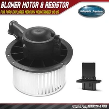 Front HVAC Blower Motor Resistor Kit for Ford Explorer Mercury Mountaineer 02-05