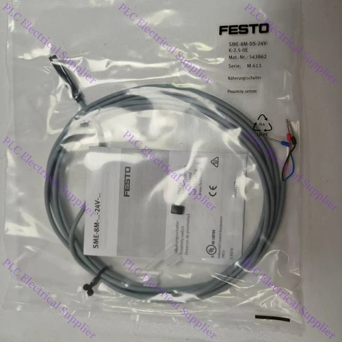 SME-8M-DS-24V-K-2,5-OE New FESTO SME-8M-DS-24V-K-2.5-OE 543862 Proximity Switch